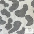 thumbnail image 2 of Luxurious Cow Print Knitted Microfiber Tote Bag in Gray  Cream, 2 of 2