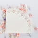 thumbnail image 4 of Envoltorios de cono de flores secas con patrón de corazón ahuecado, papel de encaje para manualidades, pequeño ramo de flores, envolver, tubo, 4 of 4