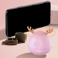 thumbnail image 2 of Sidaley Altavoz recargable compatible con Bluetooth, altavoz portátil para fiesta en casa, reproductor de música, caja de sonido, decoración de mesa, Videojuegos y accesorios Rosado, 2 of 6
