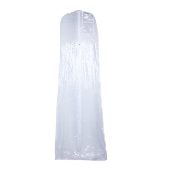 1 Piece Transparent Wedding Dress Dust Cover With Zipper Bride Gown Storage Bag Garment Clothing Case Clothes Dustproof Cover