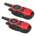 thumbnail image 2 of 2 Piezas Walkie Talkies de Mano 0,5 W Radio Inalámbrica de 2 Vías para Exteriores Regalos para Niños Rojo Europeo 446 MHZ 8 Canales Distancia de Comunicación de 6 km, 2 of 5