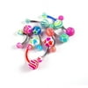 14g Acrylic Belly Body Jewelry Value Ast