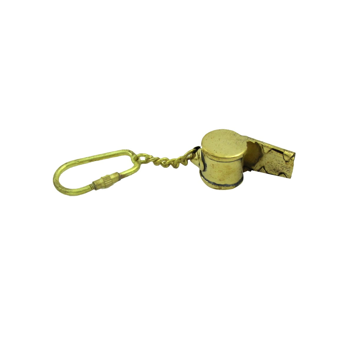 Antique Vintage Golden Brass Nautical Wheel Key Ring Key Chain Christmas Gift 