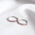 thumbnail image 2 of Geometric Couple Ring Set Matching Rings For Lovers, 2 of 5
