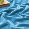 thumbnail image 4 of IR Imperial Rooms Adult Fleece Bed Blanket 310 GSM Microfiber Lightweight Warm Fluffy Cozy Plush Sky Blue Queen Size, 4 of 13