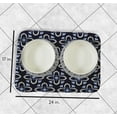 thumbnail image 3 of Simply Daisy Geometric Floral Pattern Pet Feeding Mat for Dogs and Cats, 3 of 3