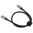 thumbnail image 1 of 100W PD 5A Type C Rallonge, Flexible Résistante à l'Usure 4K 60hz Type C Mâle à Femelle Câble d'Extension pour Tablette pour Ordinateur Portable 25cm,50cm,1m, 1 of 8