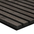 thumbnail image 6 of MSI 94.5" x 9.5" 3D Umber Fluted Wood Slat Acoustic Sound Absorbing Wall Paneling (Set of 4), 6 of 8