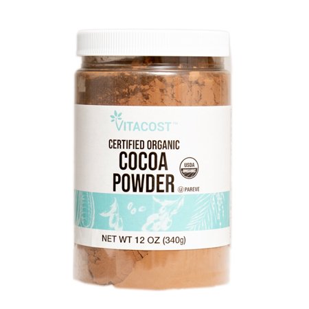 Certified Organic Cocoa Powder -- 12 Oz (340G)