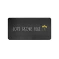 thumbnail image 2 of Rae Dunn Anti Fatigue Mat for Standing ‚ÄòLove Grows Here‚Äô - 20 Inch x 30 Inch - Cushion Foam Rubber Kitchen Mat for Floor - Non Skid Non Slip Pad for Back Pain, Knee Support, Foot Comfort, 2 of 4