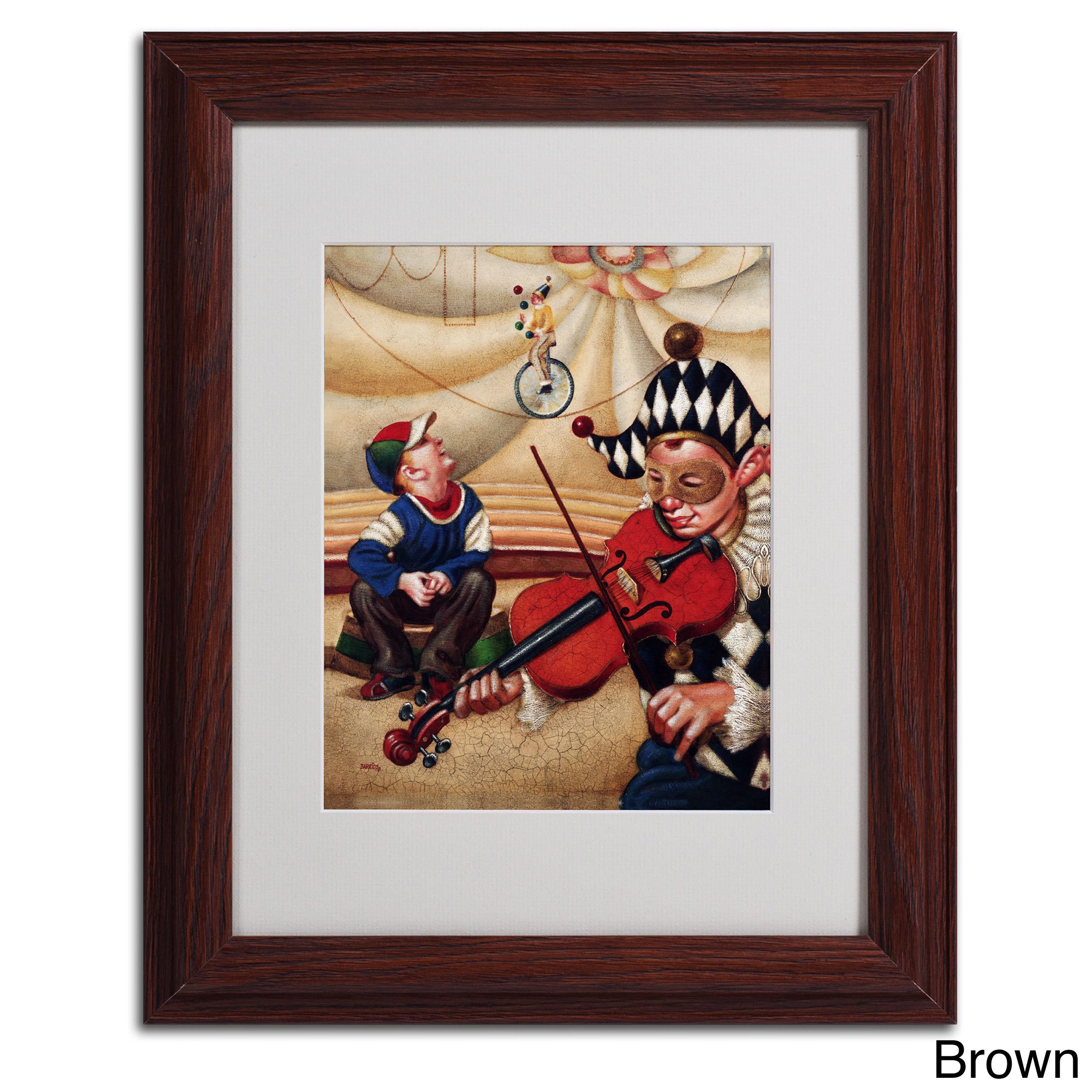 Trademark Fine Art 'Calandurim' 16" x 20" Wood Frame Art