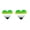 Aromantic, variant on LGBT Heart Pride Earrings for Women Men Rainbow Stud Earrings Genderqueer