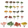 thumbnail image 5 of KAKOWELY 20pcs Plastic Trees Model Decorative Tree Adornment for DIY Landscape Crafts,2.56"X2.17"X1.57", 5 of 5