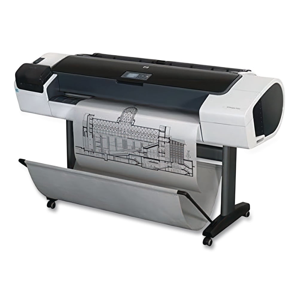 HP Q1414B DesignJet 6.1 mil 42 in. x 100 ft. Inkjet Format Paper - Large, Coated White (1-Roll)