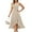 A5#1_Beige, variant on Womens Cocktail Dresses for Wedding Guest Formal Sundress Cocktail 2025 Ruffle Mermaid Dresses White XL
