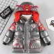 thumbnail image 2 of Abrigo de plumón para bebé, ropa de invierno para niño, chaqueta gruesa acolchada de algodón de Spiderman, Parka cálida con capucha, ropa para niño 2024, 2 of 4