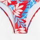 thumbnail image 5 of Traje de Baño de Bikini de Mujer Tiras Impresas V Cuello Sexy Dividido Tres Piezas, Traje de Baño de Poliéster para la Piscina, la Playa Y las Vacaciones de Verano, 5 of 8