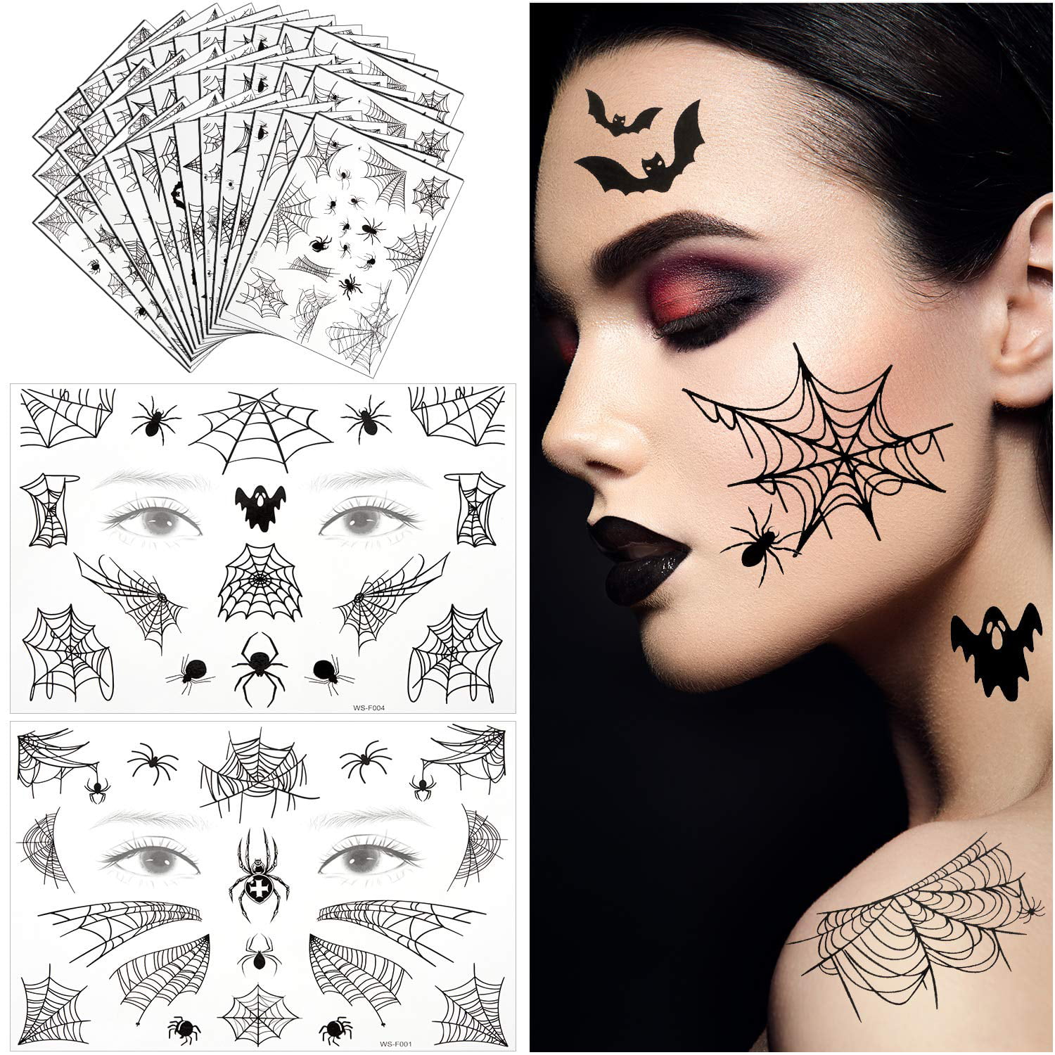 4 Sets Face Jewels Tattoo Stickers  Rhinestone Rave Party Face Gems  Glitter Festival Accessories Temporary Tattoos For Women And Girls   Fruugo IN