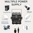 thumbnail image 3 of Keinxs Party Lights Multi-Mode Voice Activated Laser Stage Light Projector, 3 of 6