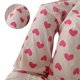 thumbnail image 5 of Pantalones de pijama para niña pantalones de pijama para mujer patrón de corazón rosa para el hogar ANGGREK Otros, 5 of 8