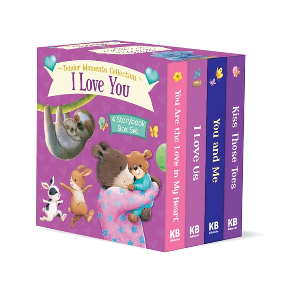 Caja de regalo de cuentos infantiles Kidsbooks Te quiero: 4 historias