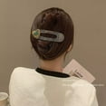 thumbnail image 4 of pinza para el cabello mujer parte posterior de la cabeza sentido mayor pelo pan grande clip de pico de pato tocado, 4 of 5
