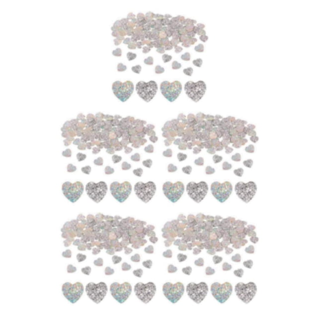 Langgg 100pcs/set Non-deformable Jewelry Making Beads Smooth Line And Shiny Acrylic DIY Shoes Decor 5Set