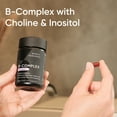 thumbnail image 6 of Sports Research® Vitamin B-Complex - Full Spectrum of B Vitamins with Methylated B12 & Folate - Gluten Free ·  Plant-Based · Non-GMO · Vegan-Friendly Formula - 60 Veggie Softgels, 6 of 7