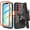 Deer, variant on Thousand Gear Compatible with Samsung Galaxy S23 5G Case SM-S911, Belt Clip Holster Built-in Screen Protector Kickstand Rugged Shockproof Full Body Cover, Camo