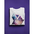 thumbnail image 3 of Abstract Hipster Figure Sweatshirt Women -Image by Shutterstock, Female Large, 3 of 4