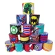 thumbnail image 3 of Pulseras de Disney Slap para niños, pulsera circular de sirena, spiderman, 46/72 piezas, 3 of 4