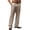 Khaki_008, variant on Domuza Mens Wide Leg Dress Pants Relaxed Fit Fashion Vintage Work Slacks Cotton Linen Pleated Baggy Lined Trousers White XL