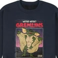thumbnail image 3 of Gremlins - Movie Poster Special Edition - We're Here Busting Out - Men's Crew Neck Fleece Pullover, 3 of 5