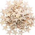 thumbnail image 1 of Estrellas de Madera en Forma Sin Acabado 1,5 cm 300 unidades, 1 of 6