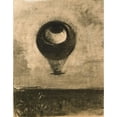 thumbnail image 3 of Redon, Odilon 12x14 Black Modern Framed Museum Art Print Titled - Eye Balloon, 3 of 5