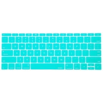 Mosiso AIR 11-inch Ultra Thin Keyboard Cover Silicone Keyboard Film Protector for Apple MacBook Air 11"(Model A1465 & A1370),Hot Blue