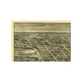 thumbnail image 4 of Historic Panoramic View - Anniston Alabama - Hart 1903 - Vintage Wall Art, 4 of 4