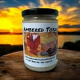 thumbnail image 2 of Ambered Tobacco Vegan Coconut Soy 12 oz/ 355 ml Candle Hand-poured, Eco-friendly, Clean Burning, Woodsy/ Clean Fruity Wood Wick, 2 of 5