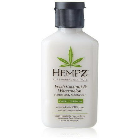 HEMPZ Pure Herbal Extracts - Fresh Coconut & Watermelon - (Best Pure Coconut Extract)