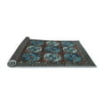 thumbnail image 2 of Ahgly Company Indoor Round Oriental Light Blue Industrial Area Rugs, 6' Round, 2 of 4