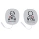 thumbnail image 5 of Almohadillas de electrodos de repuesto, 2 piezas Almohadillas de entrenamiento de electrodos Almohadillas de entrenamiento de electrodos Almohadillas de repuesto de entrenamiento Las mejores de su clase, 5 of 8