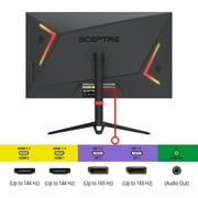 Sceptre E275B-QPD168 27 Inch Quad HD LED 165Hz 1ms IPS Gaming Monitor