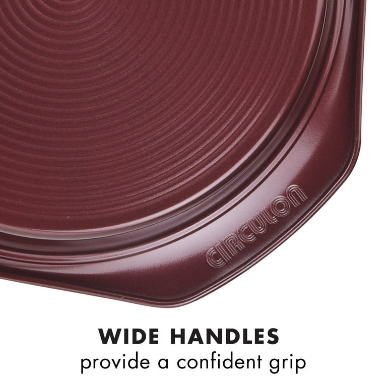 Bakeware Nonstick Cookie Pan, 10-Inch x 15-Inch, Merlot Bakeware Nonstick Cookie Pan, 10-Inch x 15-Inch, Merlot