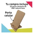 thumbnail image 5 of Base Porta Celular De Madera Mdf Recuerdos Pack 25 Piezas, 5 of 5