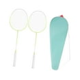 thumbnail image 4 of yotijay Luminous Badminton Rackets with Bag Game Beginner Competition Equipment Practice Yellow, 4 of 8