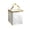🥥 White_New#438, variant on Not Made in China Insulated Reusable Shopping Bag Delivery Tote - Foldable Thermal Lunch Bag, Hot Cold Food Carrier, Leakproof Portable Cooler, Multicolor