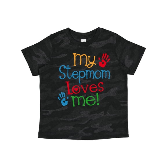 Inktastic My Stepmom Loves Me Boys or Girls Toddler T-Shirt