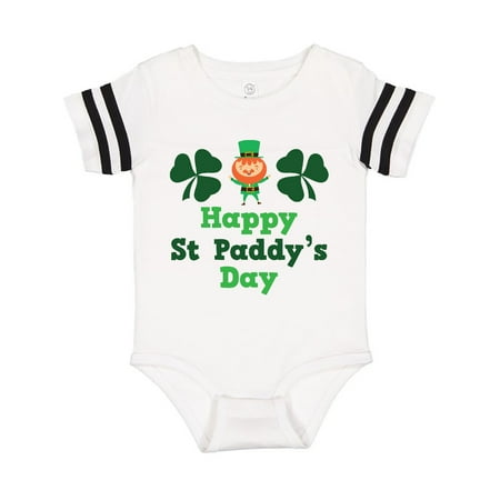 

Inktastic Happy St Paddy s Day Gift Baby Boy or Baby Girl Bodysuit