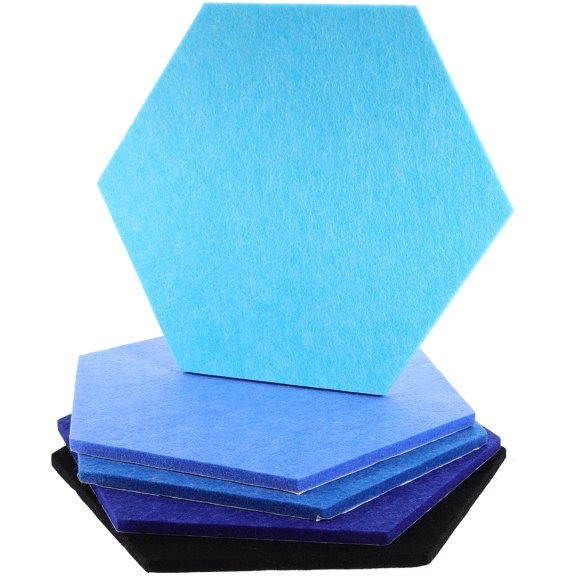 WHAMVOX Memo Felt Board Assorted Color for Home and Office Use Decorative Notice Board 5Pcs
