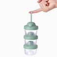 thumbnail image 3 of Baby Milk Formula Dispenser Food Storage Container Leakproof Airtight Lid for Green 60ml, 3 of 8